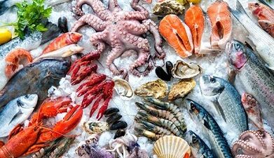 Erkeklerde gücü artırmak için deniz ürünleri
